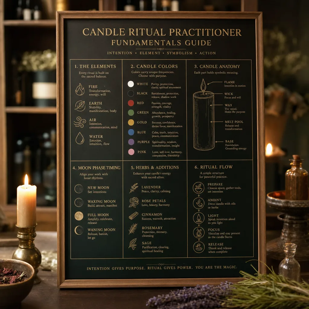 Candle Ritual Practitioner reference guides
